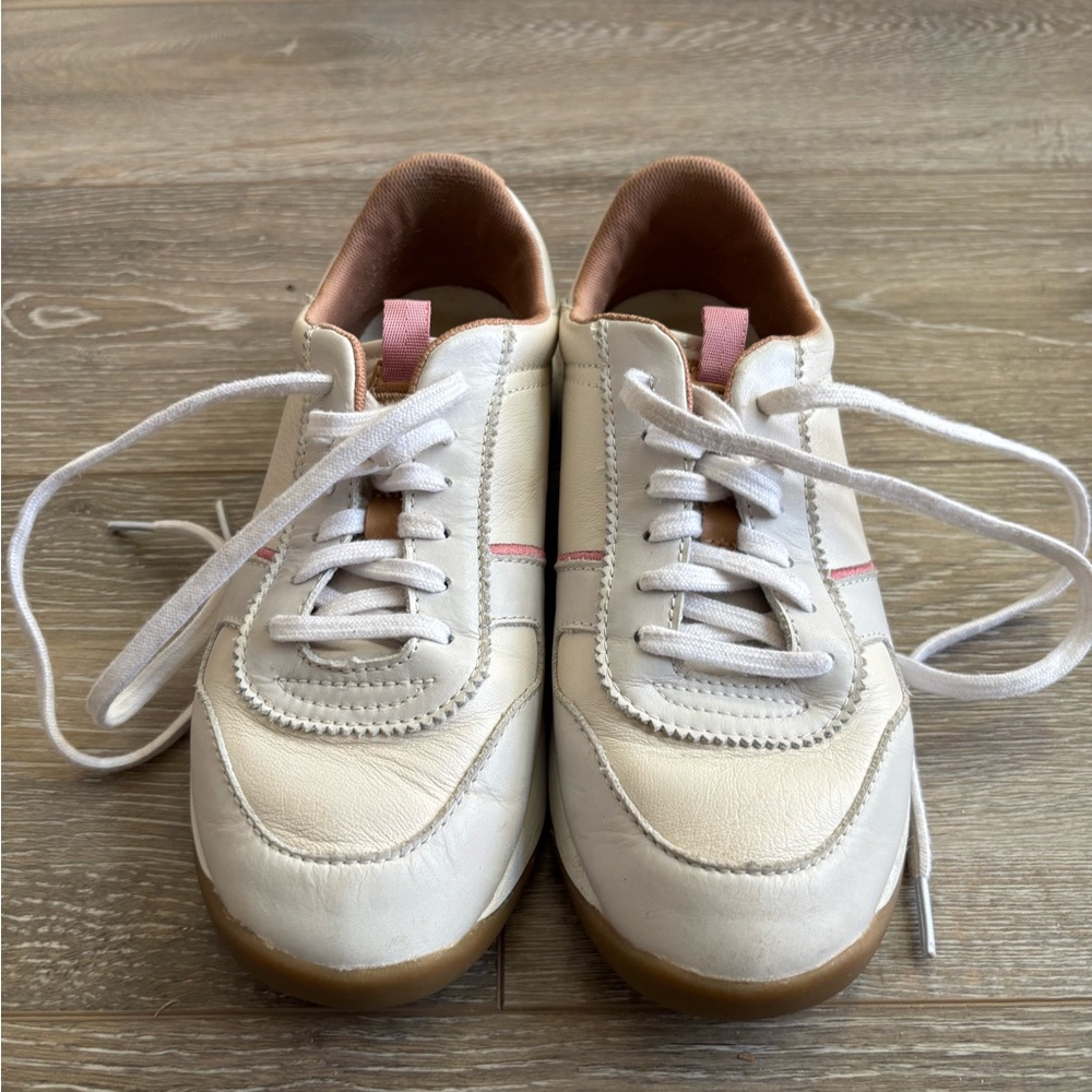 OluKai White, Pale Blue and Pink Women's Sneakers